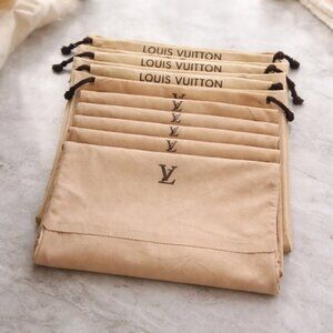 100% Authentic 1 Louis Vuitton Large Dust Bags Cotton